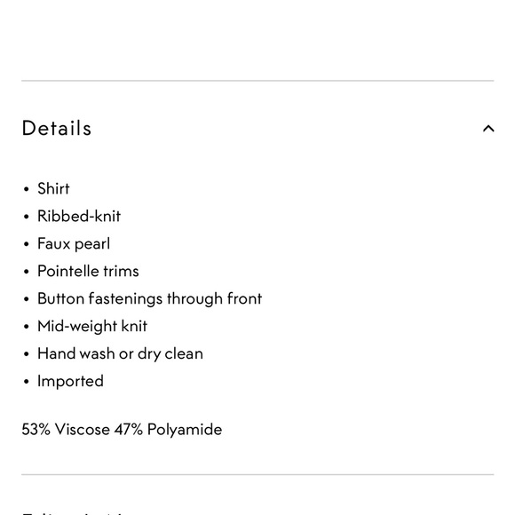 Sandro shirt with pear buttons - Picture 5 of 5